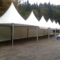 Die ersten Zelte stehen
